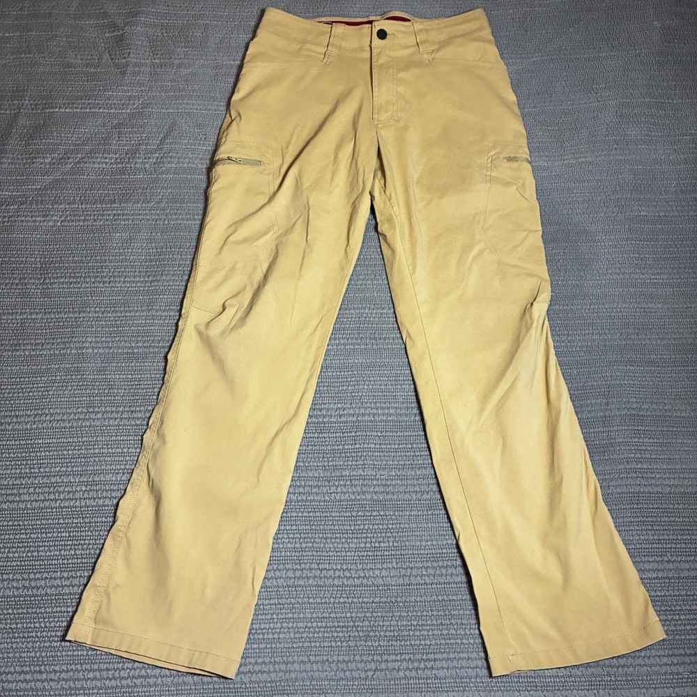 Wrangler Outdoor Cargo Pants Mens 30x30 Tan Stretch Hiking Performance NW780KP
